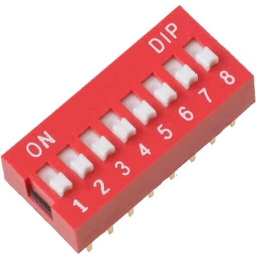 Dip switch 8 canales