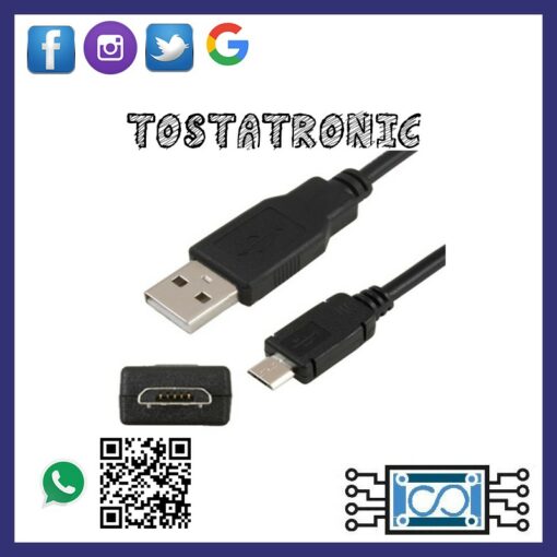 Cable de corrientemicro USB para celular android