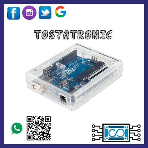 Case protector Arduino UNO plastico
