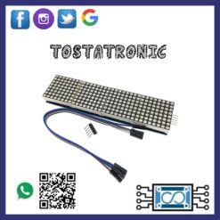 Modulo de 4 Matrices LED 8x8 MAX7219