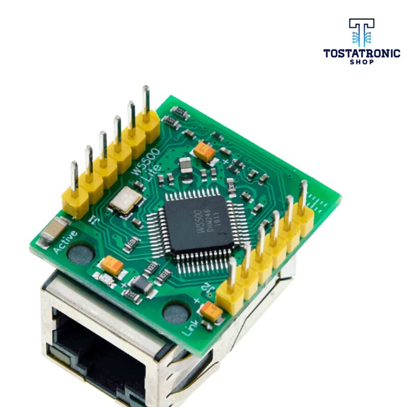Modulo Ethernet TCP/IP W5500 Con Interfaz SPI