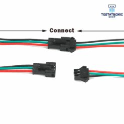 Conector Para Tira Led Neo Pixel WS2812B Hembra JST SM 3 Pines