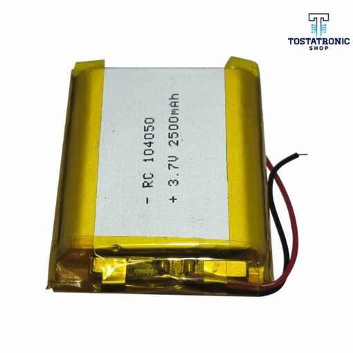 Pila de Litio 3.7V 2500mah Tostatronic