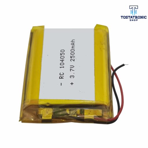 Pila de Litio 3.7V 2500mah Tostatronic