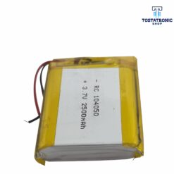 Pila de Litio 3.7V 2500mah Tostatronic