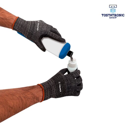 Guantes de nylon recubiertos de nitrilo Talla Grande
