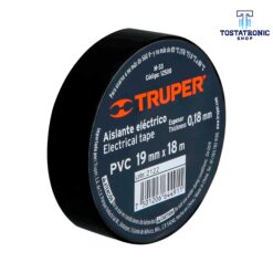 Cinta Negra Truper No 33 18mts 12500