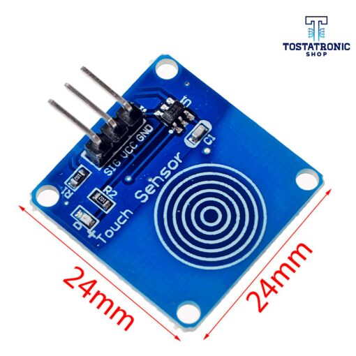 Sensor capacitivo touch TTP223B