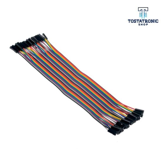 Dupont-style Jumper Cable – 24AWG, 40-Pin, 56mm Length For Prototyping & Electronics (Generic)