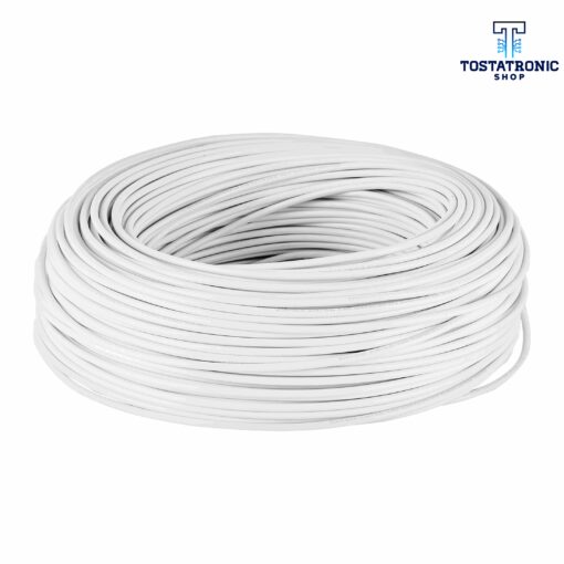 Cable THHW-LS Blanco Calibre 14 AWG Por Metro 46057