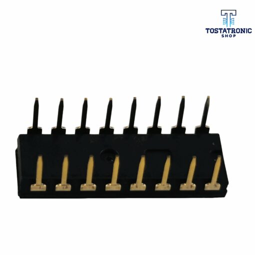 Dip switch 8 Canales Negro Con Pin Largo