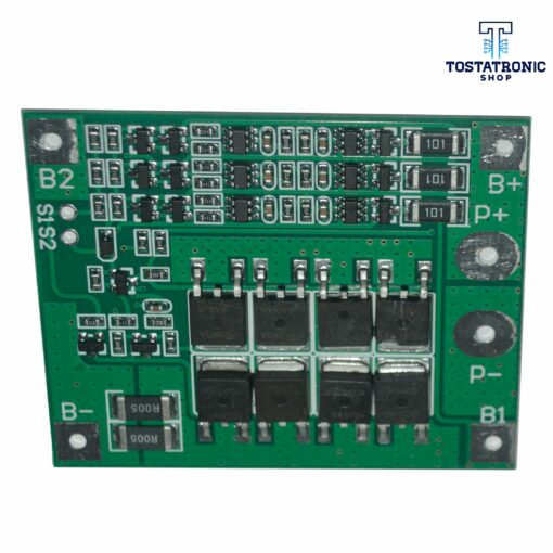 Modulo Controlador De Carga de Baterias Litio BMS 3S 12.6V 25A