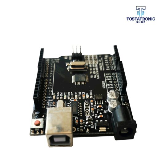 TARJETA COMPATIBLE ARDUINO UNO SMD R3 Compatible Black Edition