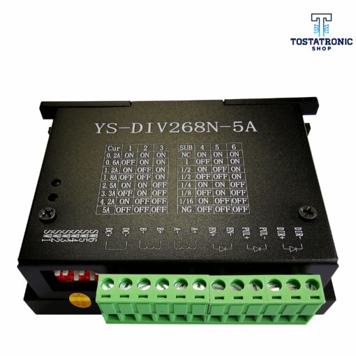 Controlador de Motores a pasos TB6600 5A HY-DIV268N-5A