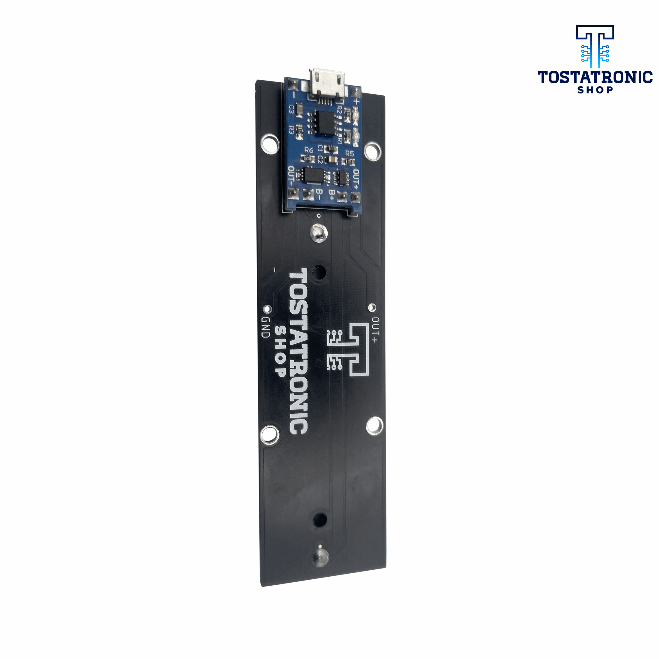 Modulo Cargador De Baterías Litio 18650 Tipo V (Micro USB) Tostatronic –  Tostatronic