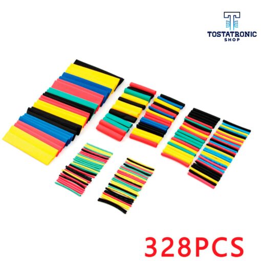 Kit de 328pcs De Termofit Tipo D Diferentes Tamaños