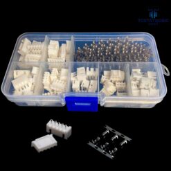 Kit de 230pcs De Conectores XH2.54 (2, 3, 4 y 5 Pins) con Pitch de 2.54mm y Pin Header JST