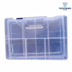 Caja de componentes transparente