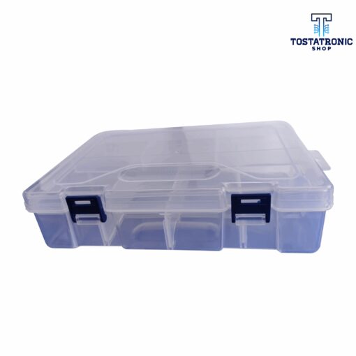 Caja de componentes transparente