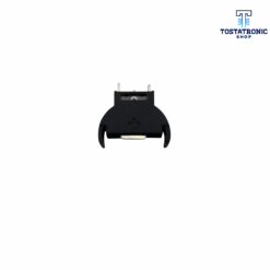 Porta Pila Cr2032 Medio Circulo Vertical 3 Pin