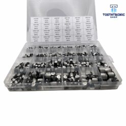 Kit De Capacitores SMD De Aluminio de 1uf - 1000uf Con 24 Valores