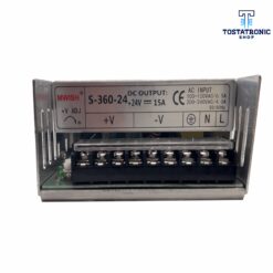 Fuente de poder 24V 15A 360W Mean Well
