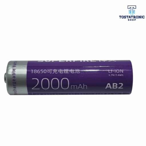 Pila 18650 3.7V 2000mAh Supfire