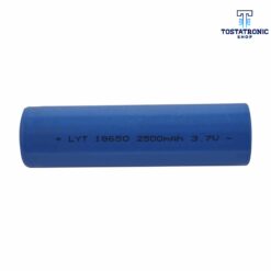 Pila 18650 3.7V 2500mAh Tostatronic