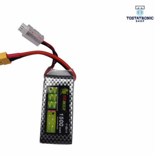 Bateria Lipo 2S 7.4V 1500mAh 35C