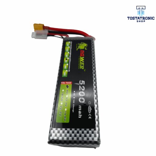 Bateria Lipo 2S 7.4V 5200mAh 35C