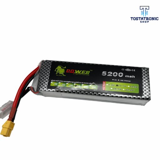 Bateria Lipo 3S 11.1V 5200mAh 35C